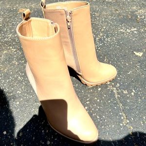 Tan boots